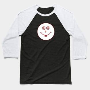 Love Smiley Emoticon Heart Romance  Adoration Happiness  Amour Baseball T-Shirt